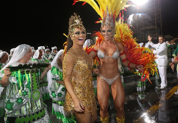 Viviane Araújo e Juju Salimeni (Foto: Iwi Onodera / EGO)