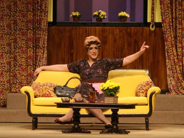 Ator Paulo Gustavo volta a Pernambuco com o espetáculo 'Minha mãe é uma peça' (Foto: Paula Kossatz / Divulgação)