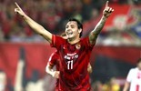 Ricardo Goulart faz seu primeiro gol,
e Guangzhou estreia com vitória (Reprodução / Facebook )