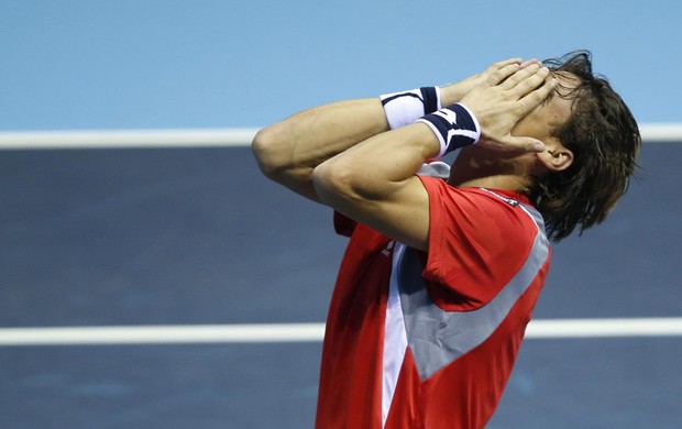 Tênis David Ferrer atp de Valencia (Foto: Agência AFP)