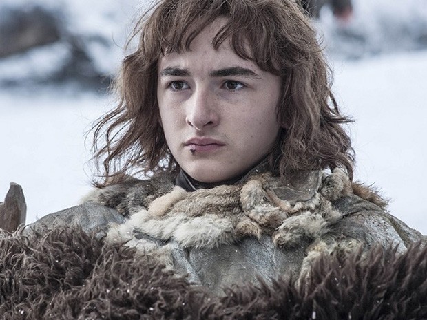 Isaac Hempstead Wright vive Bran Stark em 'Game of thrones' (Foto: Divulgação)