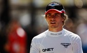 Charles Pic, da Marussia, no GP da Hungria (Foto: Getty Images)