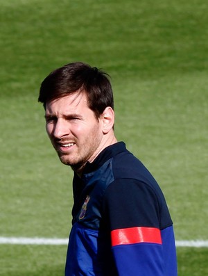 Lionel messi barcelona treino (Foto: Agência Reuters)