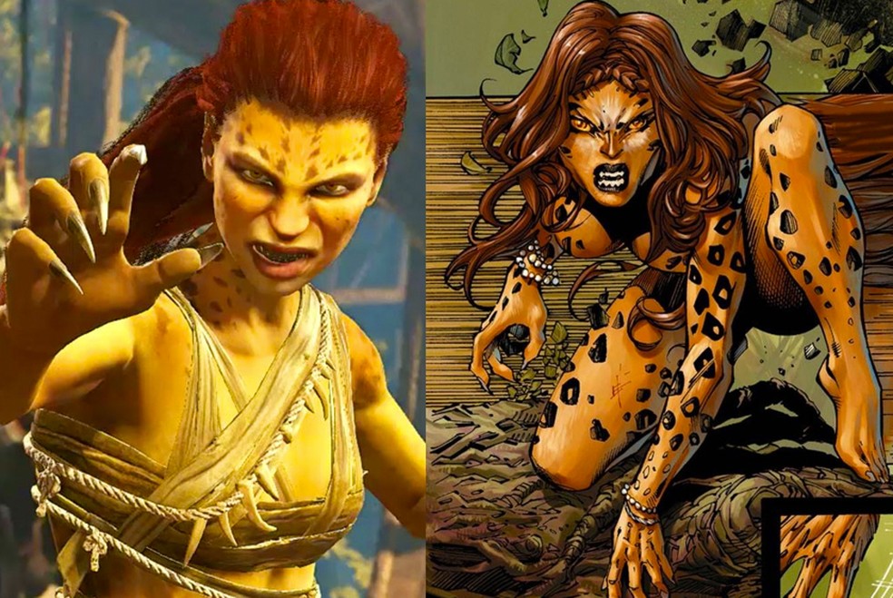 Mulher-Leopardo estreia em Injustice 2 (Foto: Reprodução/Felipe Vinha)