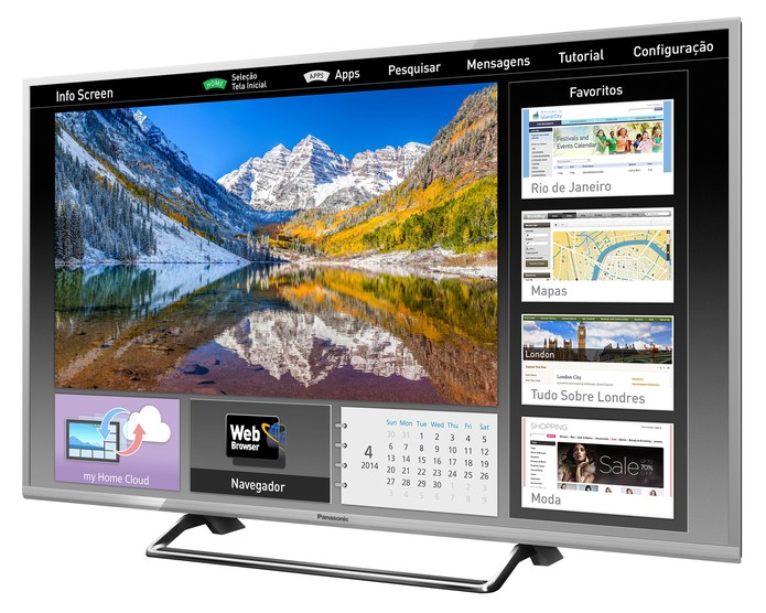 Smart TV 49CS630 da Panasonic com qualidade em Full HD (Foto: Divulgação/Panasonic)