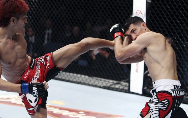 yuta Sasaki e Roland Delorme UFC (Foto: Getty Images)