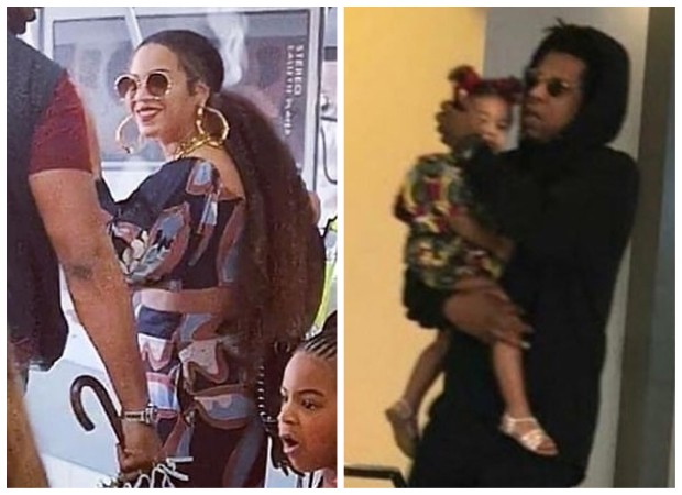 Beyoncé e Jay Z desembarcam na África com os filhos (Foto: Instagram) Beyoncé e Jay Z desembarcam na África com os filhos (Foto: Instagram)