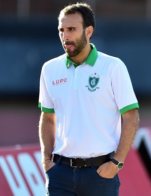 Sérgio Vieira Técnico América-MG (Foto: Marcos Ribolli) Sérgio Vieira Técnico América-MG (Foto: Marcos Ribolli)