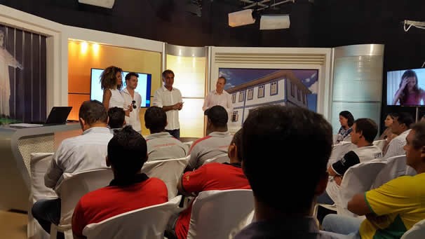O encontro levou informação atualizada aos líderes e profissionais que lidam diariamente com o telespectador, (Foto: TV Anhanguera)