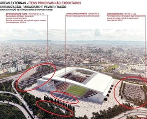 Odebrecht Deixara Arena Corinthians Com R 200 Mi Em Obras Inacabadas Corinthians Globoesporte Com