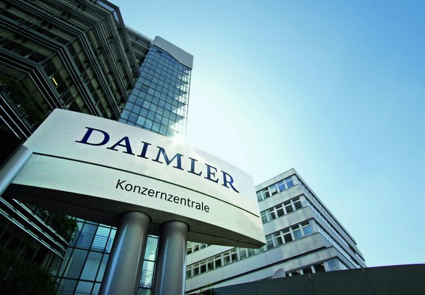 Sede da Daimler , empresa que controla a Mercedes-Benz (Foto: Divulgação)