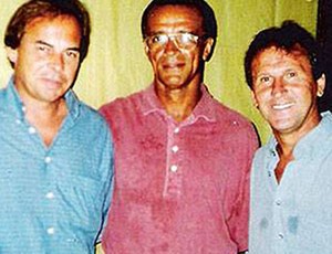 Cantarelle, Jayme de Almeida e Zico (Foto: Reprodução/site Zico na Rede)