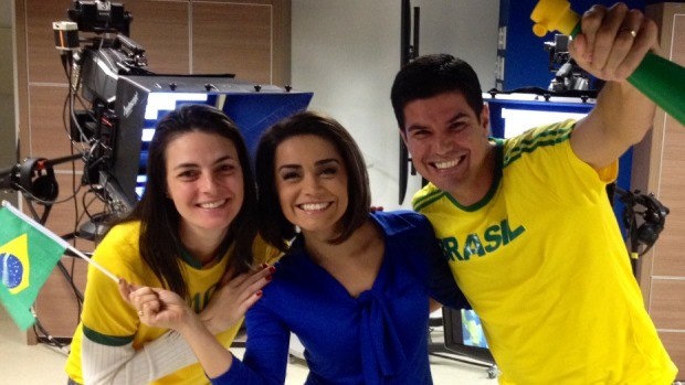 Janine Sommariva, Fabian Londero e Fabiana Nascimento (Foto: Divulgação)
