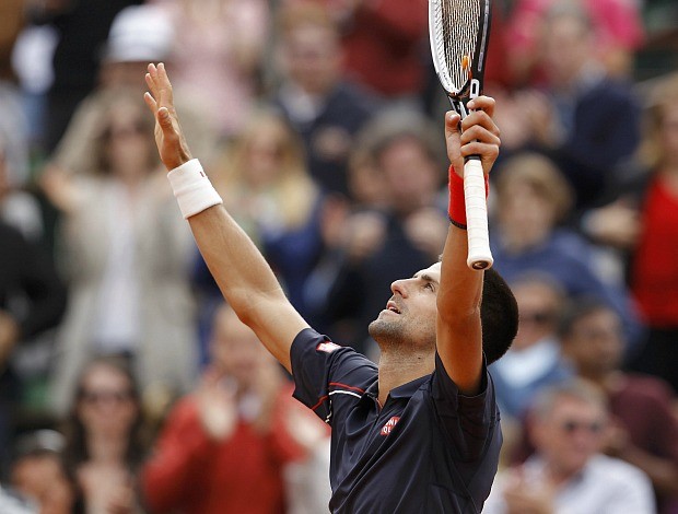 Novak Djokovic tênis Roland Garros oitavas (Foto: Reuters)