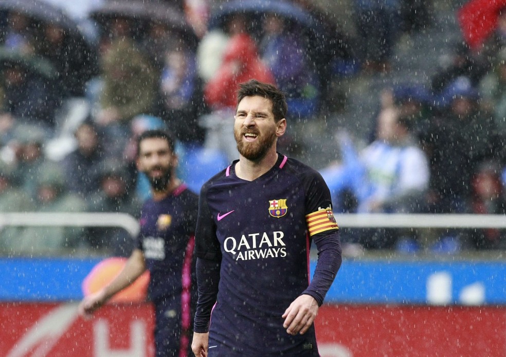 Messi segue com futuro indefinido no Barcelona (Foto: Efe)