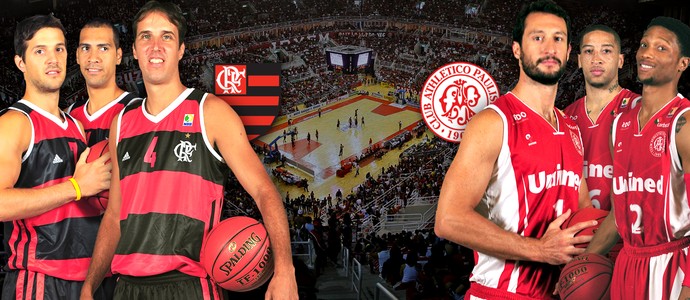 NBB Flamengo x Paulistano Interatividade basquete 2 (Foto: Arte / Globoesporte) NBB Flamengo x Paulistano Interatividade basquete 2 (Foto: Arte / Globoesporte)