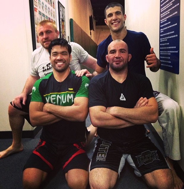 Lyoto Machida e Glover Teixeira (Foto: Reprodução Instagram)