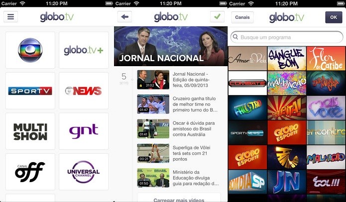 Perdeu algum lance da copa? Assista no Globo.tv (Foto: Divulgação/AppStore)