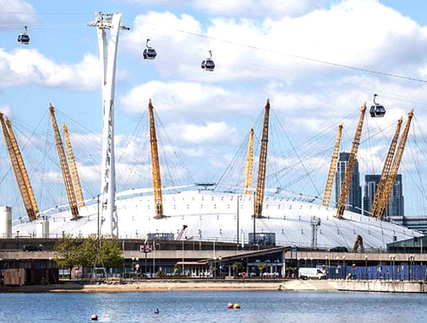 cable car quebrado Londres olimpíadas (Foto: Reprodução / The Telegraph)