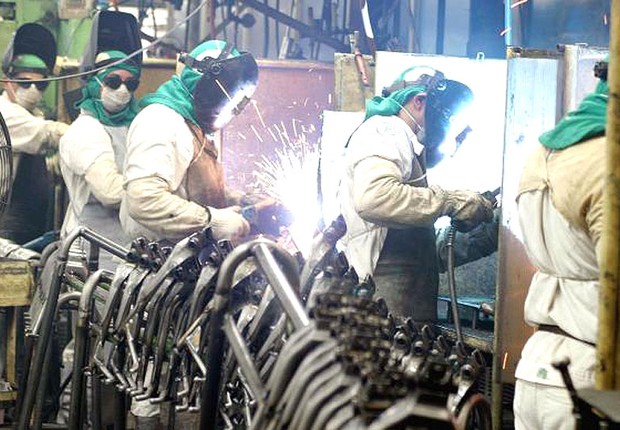 Produção industrial ; indústria ; PIB do Brasil ; crescimento econômico ;  (Foto: Agência Brasil/Arquivo)