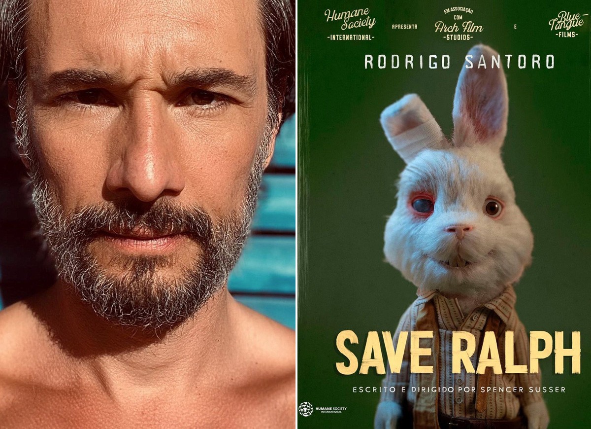 Rodrigo Santoro dubla voz de Ralph no curta Save Ralph (Foto: Reprodução/Instagram)