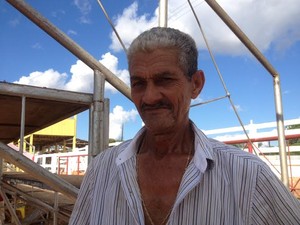 Com 72 anos, seu José está na final deste domingo (Foto: Suzi Rocha/G1)