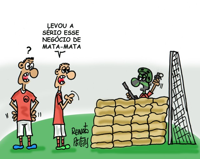 Hoje é dia de mata-mata, bebê