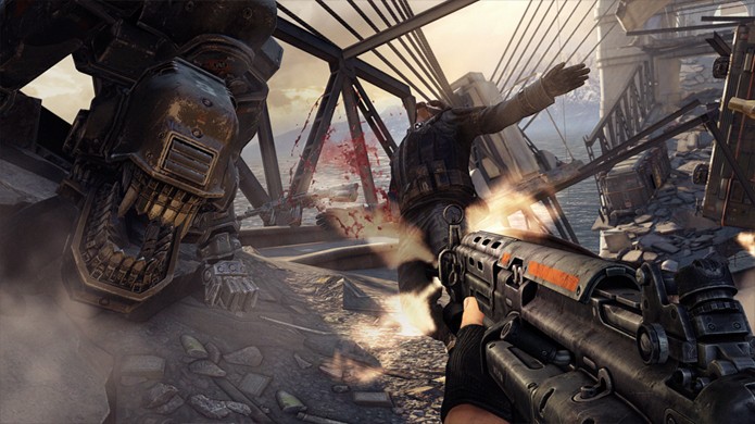 Não deixe que problemas com seu sistema levem à vitória dos nazistas de Wolfenstein: The New Order (Foto: videogamewriters.com)