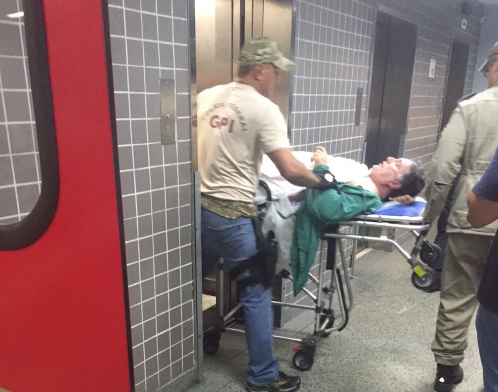 Anthony Garotinho foi transferido para Bangu quando preso, depois de passar por hospital. (Foto: G1 )