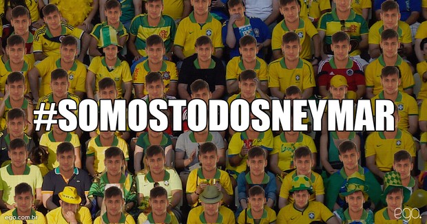 Somos todos Neymar (Foto: Facebook / Reprodução)