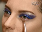 Veja vídeo e confira passo a passo de maquiagem colorida para o carnaval