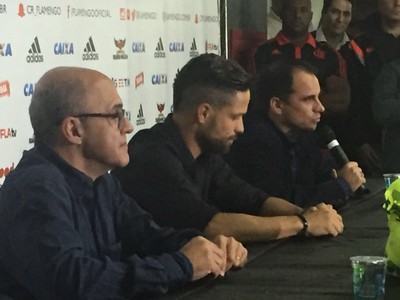 Apresentação Diego Flamengo (Foto: Richard Souza) Apresentação Diego Flamengo (Foto: Richard Souza)