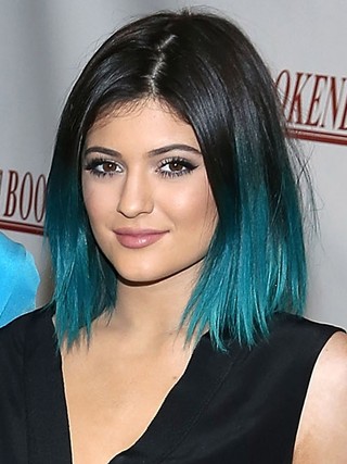 Galeria Cabelos Coloridos - Kylie Jenner (Foto: Agência Getty Images)
