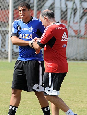 Welinton, Treino Flamengo (Foto: Alexandre Vidal / Fla Imagem)