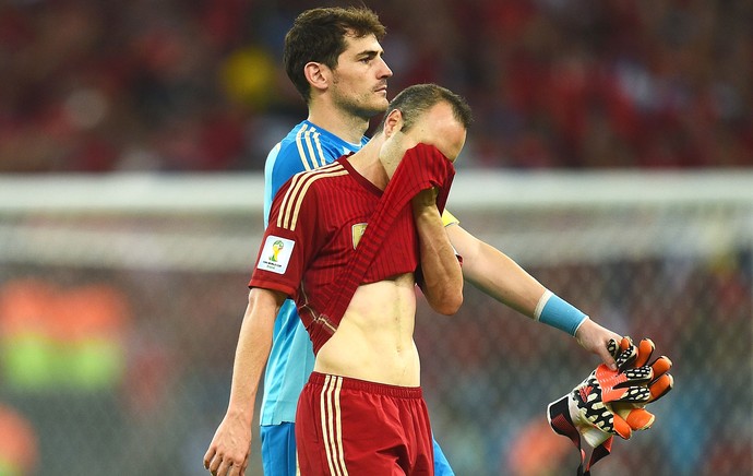 Iniesta derrota Espanha (Foto: Getty Images)