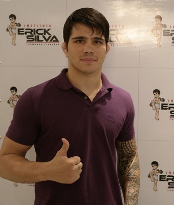 Erick Silva estará pronto para lutar em dezembro no UFC (Foto: Richard Pinheiro/GloboEsporte.com)