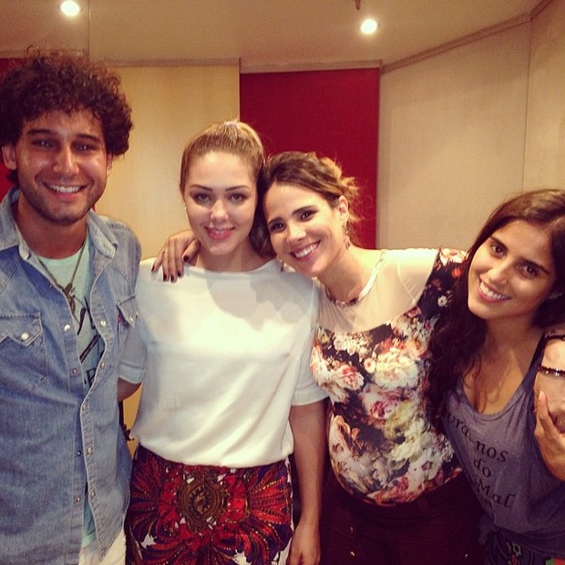 Rafael Almeida, Tânia Mara, Wanessa e Camilla Camargo (Foto: Instagram/ Reprodução)