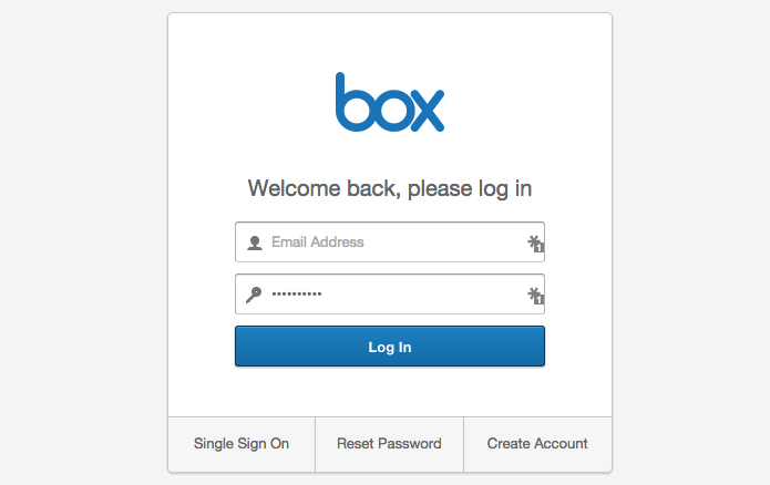 Faça login no Box (Foto: Reprodução/Paulo Alves)