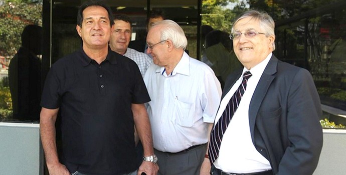 Muricy Ramalho apresentação São Paulo (Foto: Rubens Chiri / saopaulofc.net)