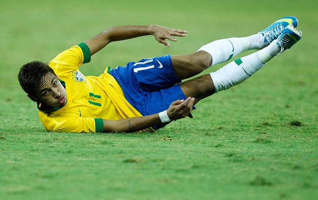 Neymar, Brasil x Chile (Foto: Wagner Meier/Agência Estado)
