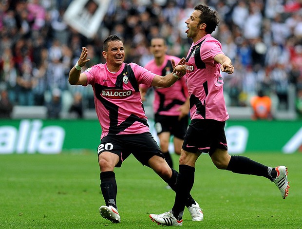 Del piero juventus gol atalanta (Foto: Agência Getty Images)
