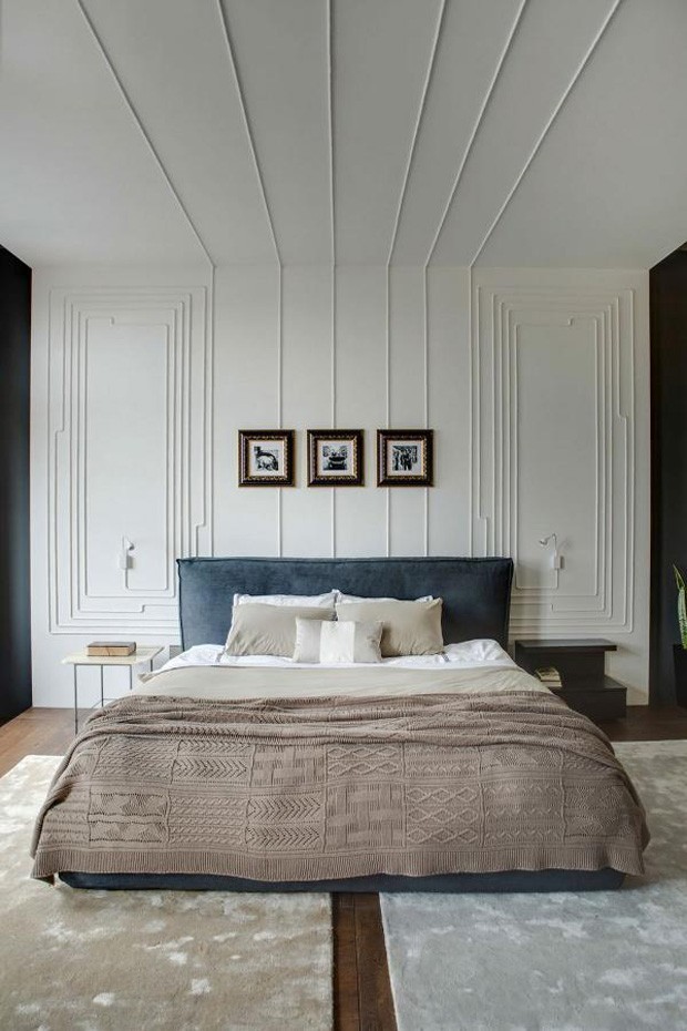 Como usar boiseries na decoração de casa (Foto: reprodução) Como usar boiseries na decoração de casa (Foto: reprodução)