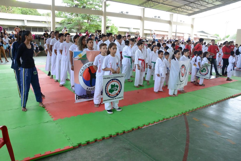 Atletas do Amazonas e Roraima prestigiaram o evento (Foto: Divulgação)