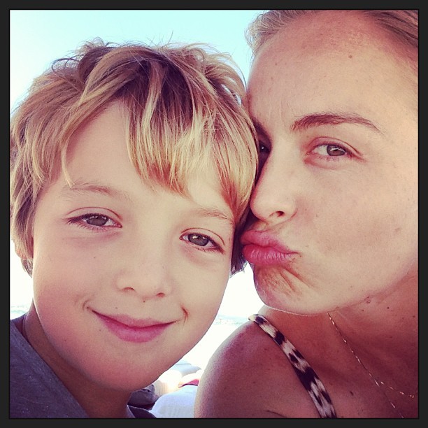 Angélica e o filho (Foto: Instagram / Reprodução)