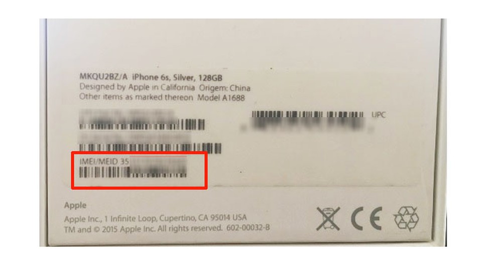 IMEI do Iphone (Foto: Camila Peres/TechTudo)