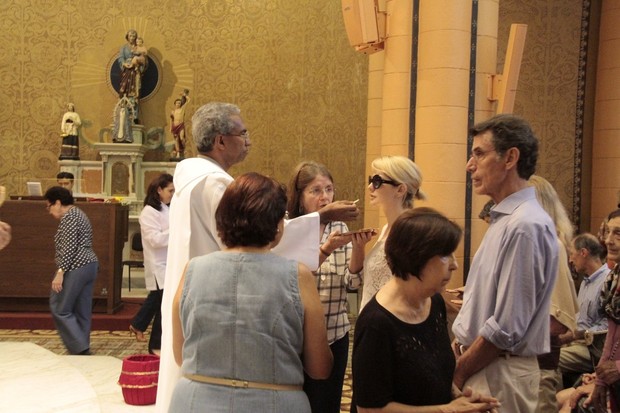 Missa Marcos Paulo - Antônia Fontenelle (Foto: Isac Luz/ EGO)