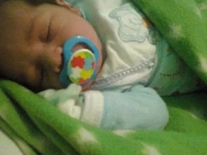 Bebê sequestrado foi encontrado na noite desta quarta-feira (Foto: Isabela Marinho / G1)