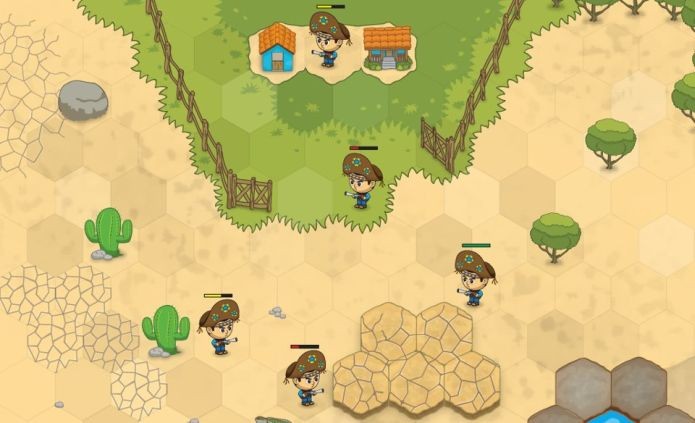 Wargame é o jogo de estratégia da Sertão Games para o Facebook (Foto: Divulgação)
