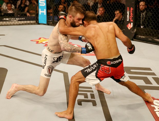 Rani Yahya Johnny Bedford ufc abu dabi (Foto: Getty Images) Rani Yahya Johnny Bedford ufc abu dabi (Foto: Getty Images)