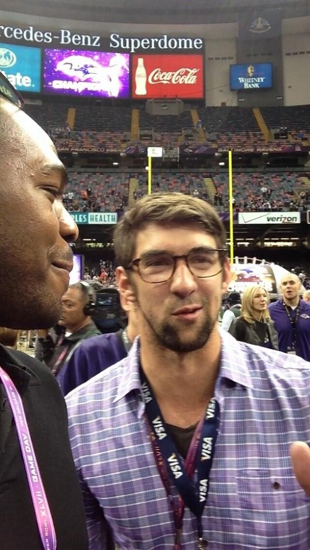Jon Jones e Michael Phelps MMA (Foto: Reprodução/ Twitter)